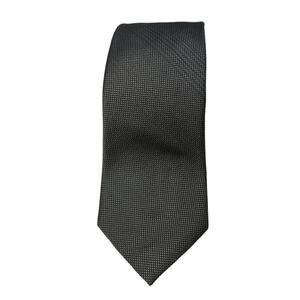 RYAN SEACREST Distinction Men's 100% Silk Navy & Silver Neck Tie